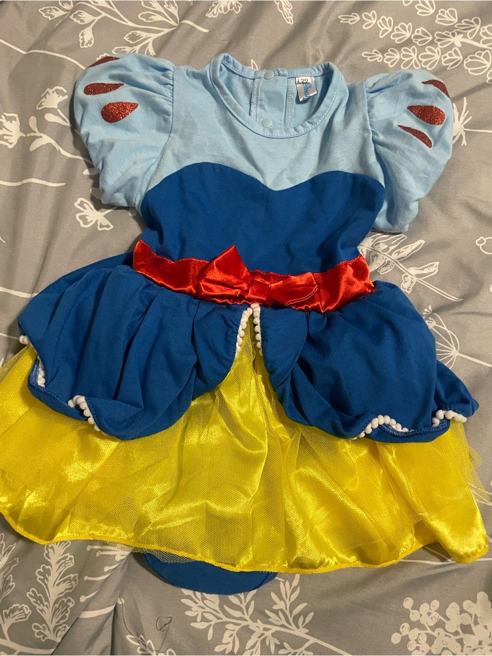 NWOT Amazon - Baby Girl Snow White Costume Dress Size 90 (9-12M)